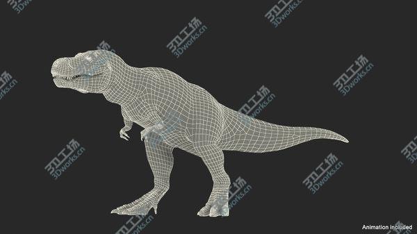 images/goods_img/20210312/3D model Animated Tyrannosaurus Rex Roaring Rigged/4.jpg